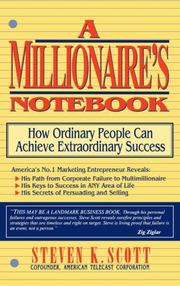 Cover of: A millionaire's notebook: how ordinary people can achieve extraordinary success