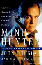 Cover of: Mindhunter: inside the FBI's elite serial crime unit