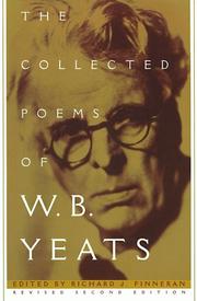 Cover of: The collected poems of W.B. Yeats