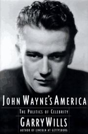 Cover of: John Wayne's America by Garry Wills