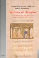 Varieties of devotion in the Middle Ages and Renaissance