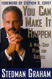Cover of: You can make it happen: a nine-step plan for success