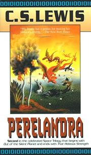 Cover of: Perelandra by C.S. Lewis