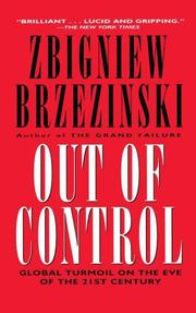 Cover of: Out of Control: Global Turmoil on the Eve of the 21st Century
