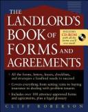 Cover of: The landlord's book of forms and agreements