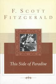 Cover of: This Side of Paradise by F. Scott Fitzgerald