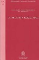 Cover of: La relation partie-tout
