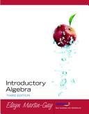 Cover of: Introductory algebra