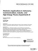 Cover of: Photonics applications in astronomy, communications, industry, and high-energy physics experiments III: 26-30 May, 2004, Wilga, Poland