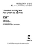 Cover of: Quantum sensing and nanophotonic devices: 29-25 January, 2004, San Jose, California, USA