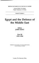 Egypt and the defence of the Middle East