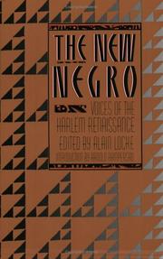 Cover of: The New Negro : Voices of the Harlem Renaissance