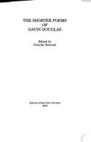 The shorter poems of Gavin Douglas