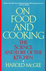 Cover of: On Food and Cooking