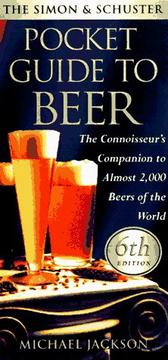Cover of: The SIMON SCHUSTER POCKET GUIDE TO BEER 6TH EDITION