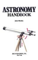 Cover of: Astronomy handbook by James Muirden