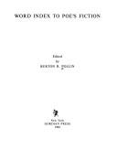 Cover of: Word index to Poe's fiction