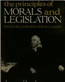 An introduction to the principles of morals and legislation