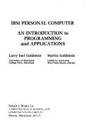 IBM personal computer : an introduction to programming and applications