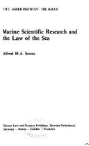 Marine scientific research and the law of the sea