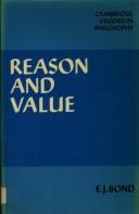Cover of: Reason and value