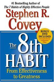 Cover of: The 8th habit: from effectiveness to greatness