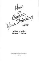 Cover of: How to control your drinking