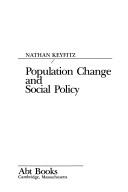 Cover of: Population change and social policy