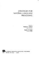 Cover of: Strategies for natural language processing