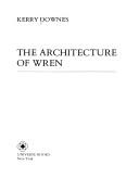 Cover of: The architecture of Wren