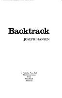 Cover of: Backtrack by Joseph Hansen