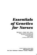 Cover of: Essentials of genetics for nurses