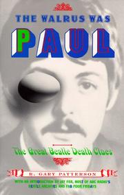 Cover of: The [walrus] was Paul: the great Beatle death clues