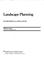 Cover of: Landscape planning