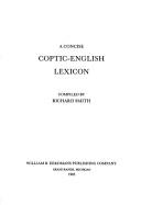 Cover of: A concise Coptic-English lexicon