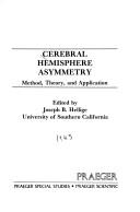Cover of: Cerebral hemisphere asymmetry