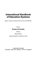 International handbook of education systems