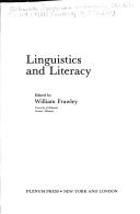 Linguistics and literacy