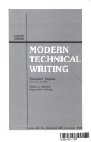 Cover of: Modern technical writing by Theodore Allison Sherman