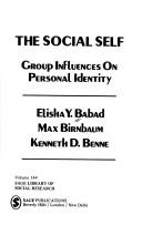 The social self : group influences on personal identity