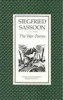 The war poems of Siegfried Sassoon