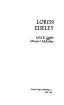 Loren Eiseley by Leslie E. Gerber