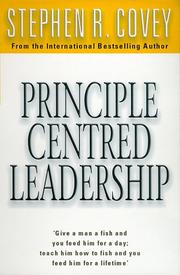 Principle-centered leadership