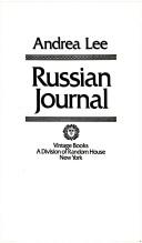 Cover of: Russian journal by Andrea Lee