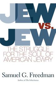 Cover of: Jew Vs Jew: The Struggle For The Soul Of American Jewry