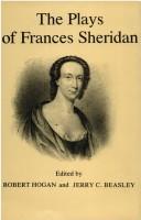 The plays of Frances Sheridan