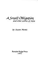 Cover of: A small obligation and other stories of Hilo