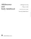Cover of: Adolescence and early adulthood