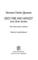 Cover of: Seed-time and harvest, and other stories