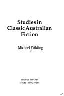 Cover of: Studies in classic Australian fiction